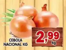 Higa's Supermercado Cebola nacional oferta