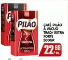 Higa's Supermercado Cafe pilão a vacuo trad/extra forte oferta