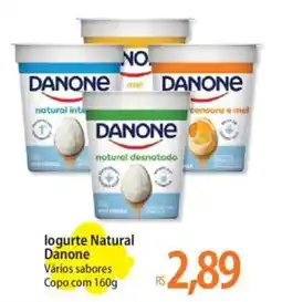 Atacadão logurte Natural Danone oferta