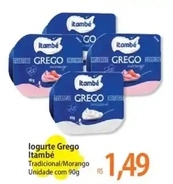 Atacadão logurte Grego Itambé oferta