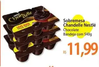 Atacadão Sobremesa Chandelle Nestlé Chocolate Bandeja oferta