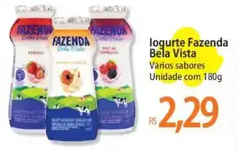 Atacadão logurte Fazenda Bela Vista Vários sabores Unidade oferta