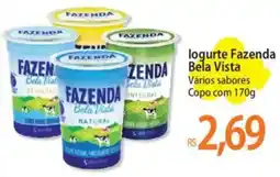 Atacadão logurte Fazenda Bela Vista oferta