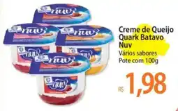 Atacadão Creme de Queijo Quark Batavo Nuv oferta