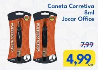 Supermercados Baklizi Caneta Corretiva Jocar Office oferta