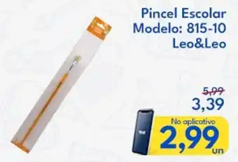 Supermercados Baklizi Pincel Escolar Modelo: 815-10 Leo&Leo oferta