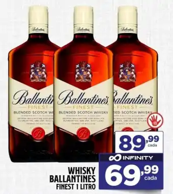 Preço & Cia Whisky ballantines finest oferta