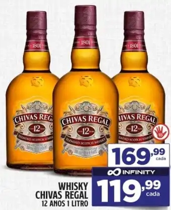 Preço & Cia Whisky chivas regal 12 anos oferta