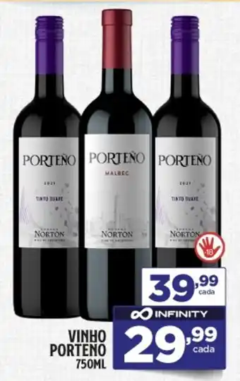 Preço & Cia Vinho porteno oferta