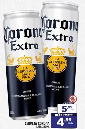 Preço & Cia Cerveja corona lata oferta