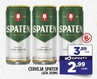 Preço & Cia Cerveja spaten lata oferta