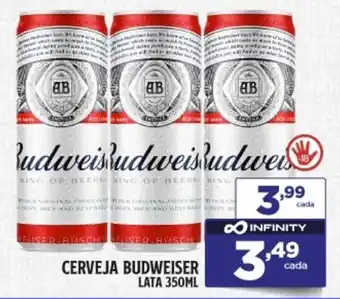 Preço & Cia Cerveja budweiser lata oferta