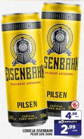 Preço & Cia Cerveja eisenbahn pilsen lata oferta