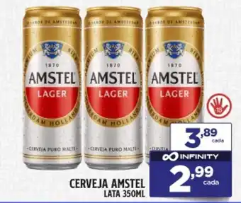 Preço & Cia Cerveja amstel lata oferta