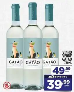 Preço & Cia Vinho verde gatao oferta