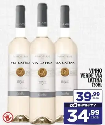 Preço & Cia Vinho verde via latina oferta