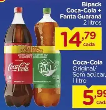 Carrefour Bipack Coca-Cola + Fanta Guaraná oferta