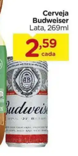 Carrefour Cerveja Budweiser Lata, oferta