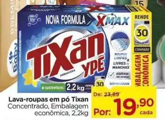 Carrefour Lava-roupas em pó Tixan oferta