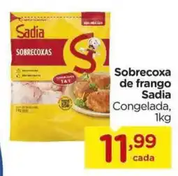 Carrefour Sobrecoxa de frango Sadia Congelada, oferta