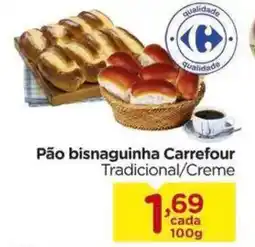 Carrefour Pão bisnaguinha Carrefour oferta