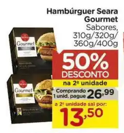 Carrefour Hambúrguer Seara Gourmet oferta