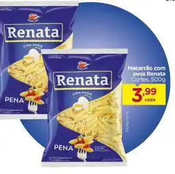 Carrefour Macarrão com ovos Renata Cortes, oferta