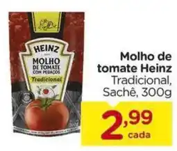 Carrefour Molho de tomate Heinz Tradicional, Sachê, oferta