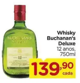 Carrefour Whisky Buchanan's Deluxe 12 anos, oferta