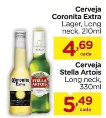 Carrefour Cerveja Coronita Extra Lager, Long neck, oferta