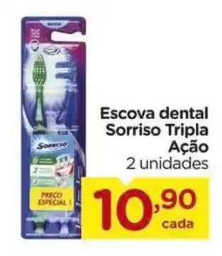 Carrefour Escova dental Sorriso Tripla Ação oferta