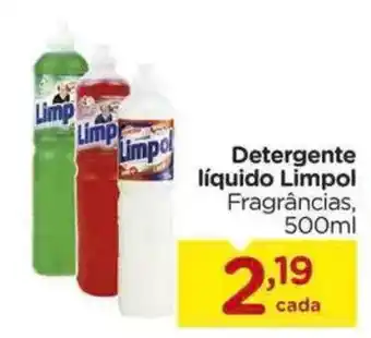 Carrefour Detergente líquido Limpol Fragrâncias, oferta