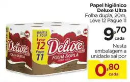 Carrefour Papel higiênico Deluxe Ultra oferta