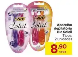 Carrefour Aparelho depilatório Bic Soleil oferta