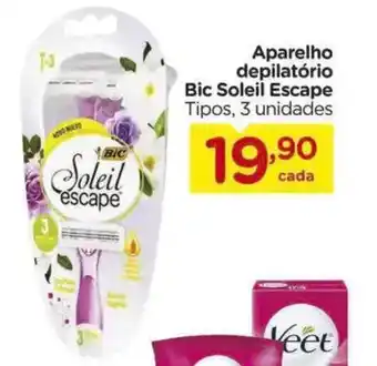 Carrefour Aparelho depilatório Bic Soleil Escape oferta