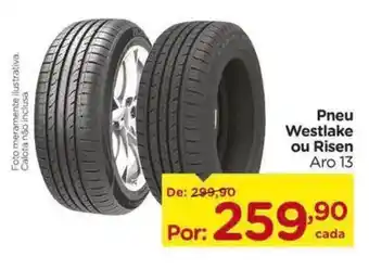 Carrefour Pneu Westlake ou Risen Aro 13 oferta