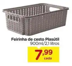 Carrefour Feirinha de cesto Plasútil 900ml/2,1 litros oferta