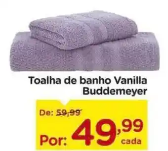 Carrefour Toalha de banho Vanilla Buddemeyer oferta