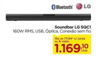 Carrefour Soundbar LG SQC1 oferta