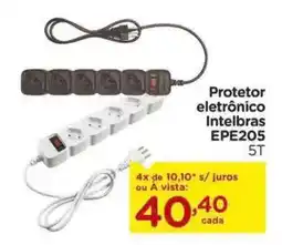 Carrefour Protetor eletrônico Intelbras EPE205 5T oferta