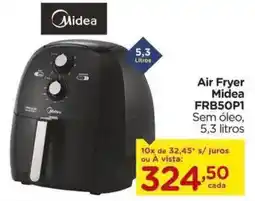 Carrefour Air Fryer Midea FRB50P1 Sem óleo, oferta