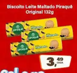 Rede Supermarket Biscoito Leite Maltado Piraquê Original oferta