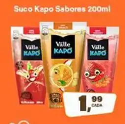 Rede Supermarket Suco Kapo Sabores oferta