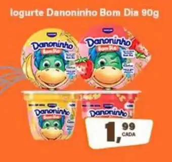 Rede Supermarket logurte Danoninho Bom Dia oferta