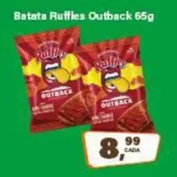 Rede Supermarket Batata Ruffles Outback oferta