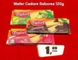 Rede Supermarket Wafer Cadore Sabores oferta