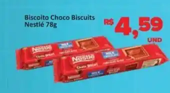 Paulistão Supermercados Biscoito Choco Biscuits Nestlé oferta