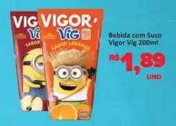 Paulistão Supermercados Bebida com Suco Vigor Vig oferta