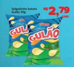 Paulistão Supermercados Salgadinho batata Gulão oferta