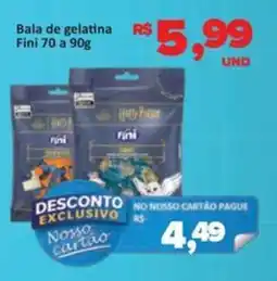 Paulistão Supermercados Bala de gelatina Fini oferta